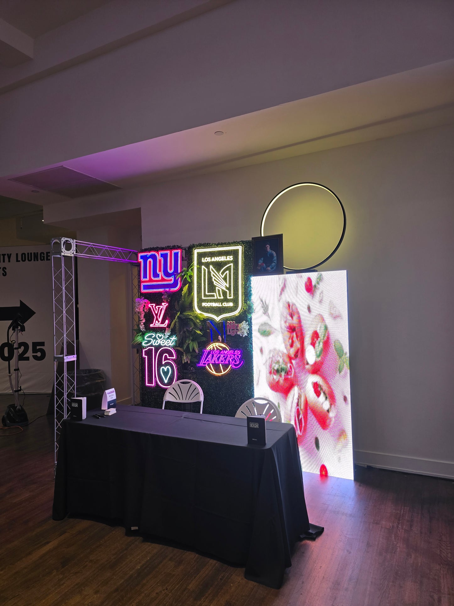 NES Light at The Event Planner Expo 2025 | Custom LED Neon & Digital Signage