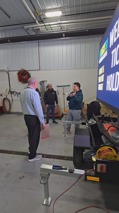 🚛 Trailer LED Billboard Installation & Demo | NES Light