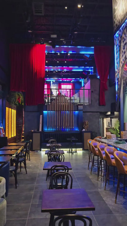 Outdoor LED Starfield Canopy | Awning Lighting Design by NES Light