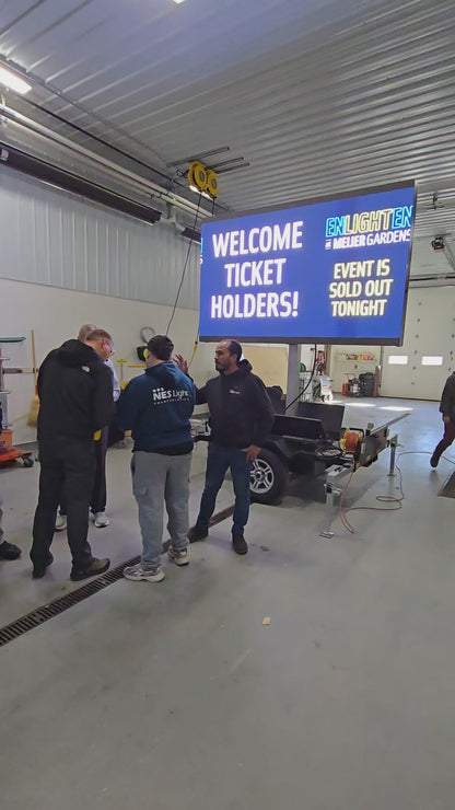 🚛 Trailer LED Billboard Installation & Demo | NES Light