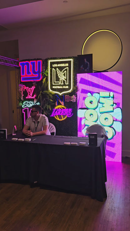 NES Light at The Event Planner Expo 2025 | Custom LED Neon & Digital Signage