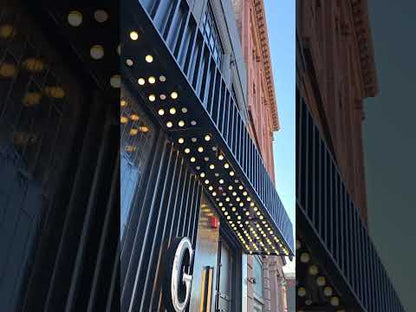 Outdoor LED Starfield Canopy | Awning Lighting Design by NES Light